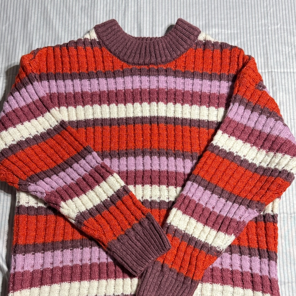 SO Sweater in Purple and Orange
